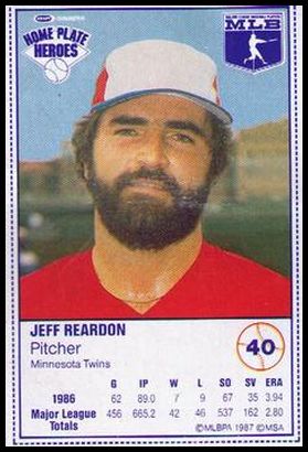 40 Jeff Reardon